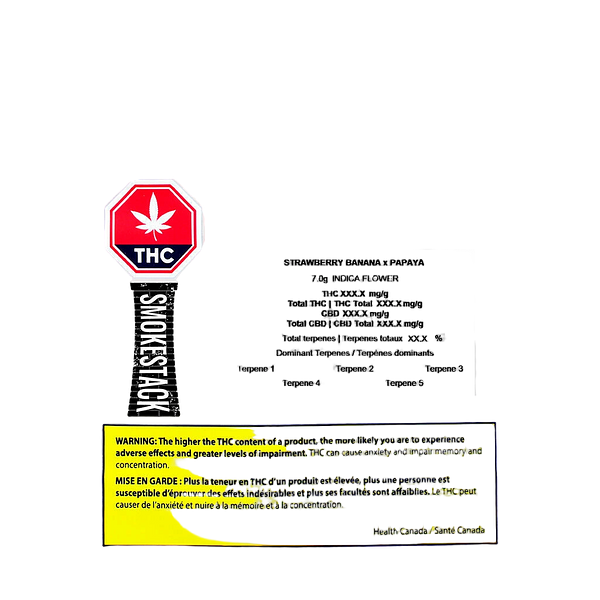 Smokestack - Strawberry Banana x Papaya