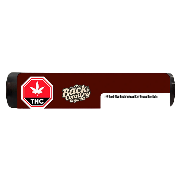 Back Country - GMO Bomb Rosin Infused Kief Coated Pre-Roll