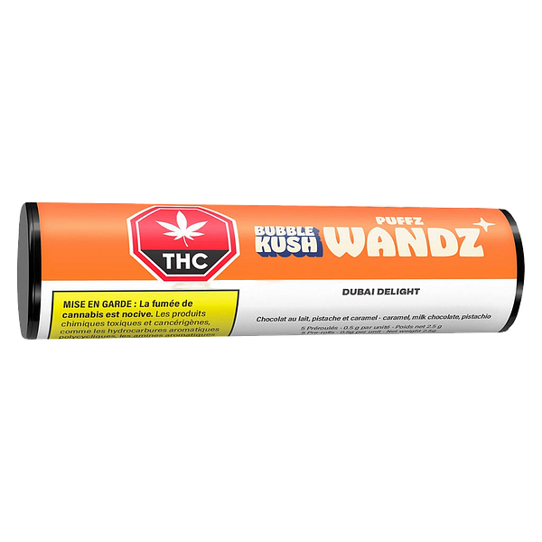 Bubble Kush Wandz Puffz - Dubai Delight Infused Pre-Roll