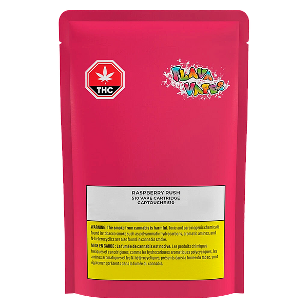 Flava - Raspberry Rush 510 Thread Cartridge