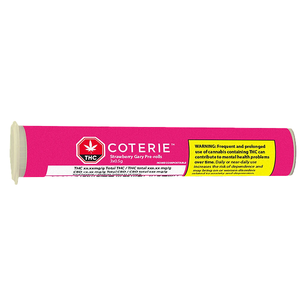 Coterie - Strawberry Gary Pre-Roll