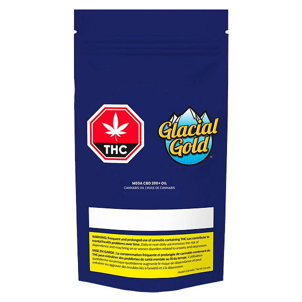 Glacial Gold - Mega CBD 200+ Oil