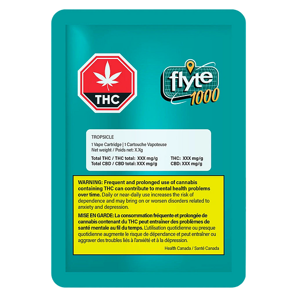 Flyte 1000 - Tropsicle 510 Thread Cartridge