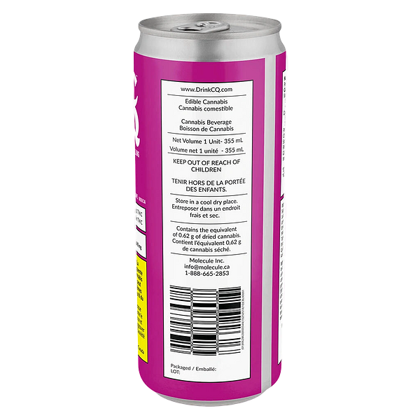 CQ Sparkling - Blackberry Lemon Lime Indica