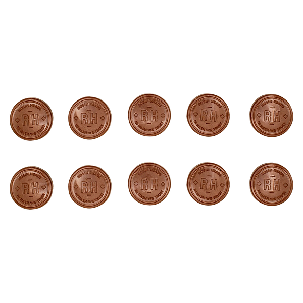 Rosin Heads - Milk Chocolate Hash Rosin Coin