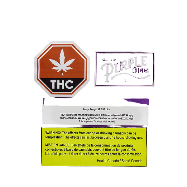 Purple Hills - Live Resin – Tangie Torque XL AIO