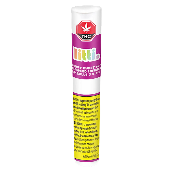 LITTI. - Berry Burst 60+ Diamond Infused Pre-Roll