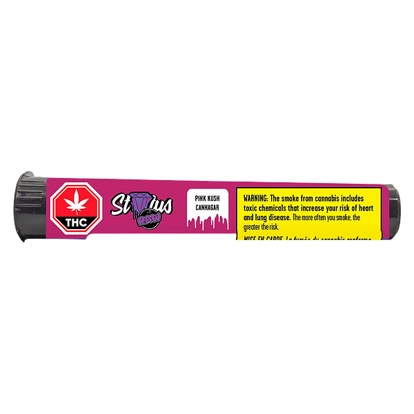Status - Pink Kush Cannagar Pre-Roll