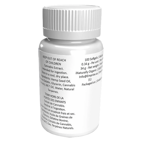 Emprise Canada - GoodNight - 1000 CBN + 1000 THC Softgels