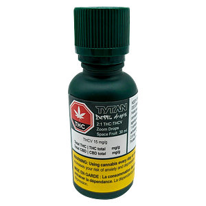 TYTAN Dope Drops - 2:1 THC:THCV Zoom Drops - Space Fruit