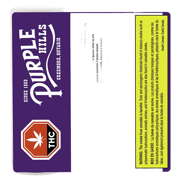 Purple Hills - Grape Runtz Ultra Hi THC Infused Pre-Roll