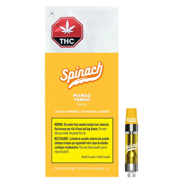 Spinach - Mango Tango Liquid Diamonds 510 Thread Cartridge