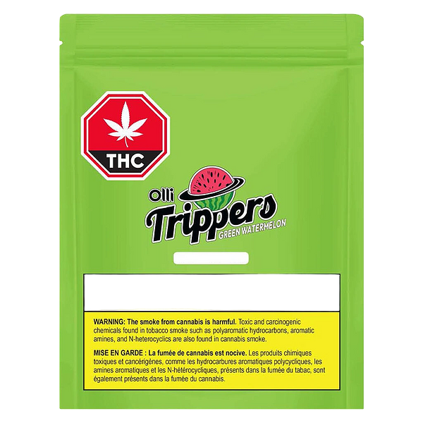 Olli Trippers - Green Watermelon 1:1:1: THCV/CBG/THC