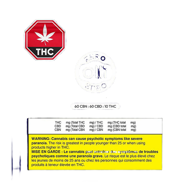 Olli Zero - Berry Best Night CBN:CBD:THC Gummies