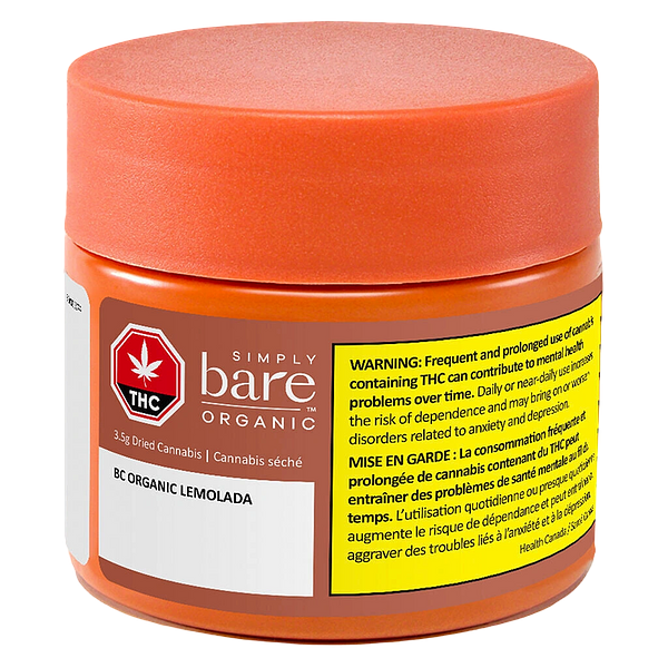 Simply Bare - BC Organic Lemolada