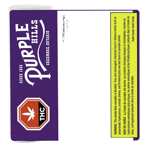 Purple Hills - Afghan Black Hash