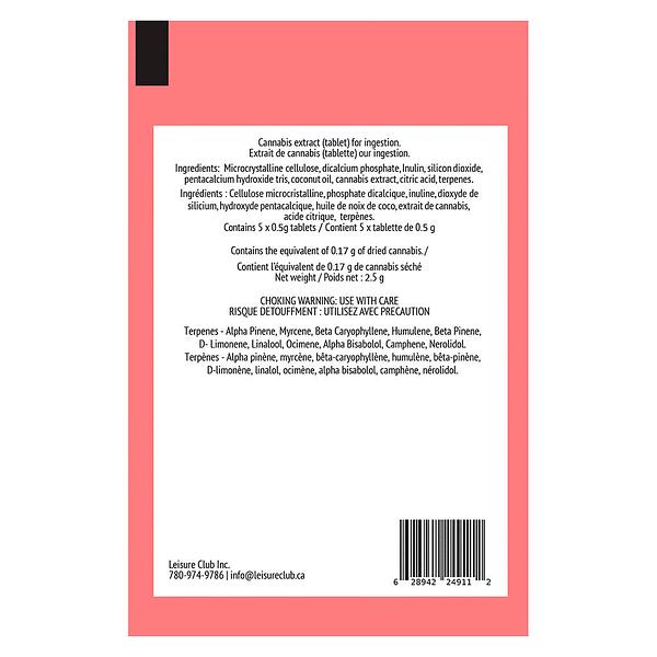 Leisure Club - Bliss - Bliss Tabs - Pink Kush image 3