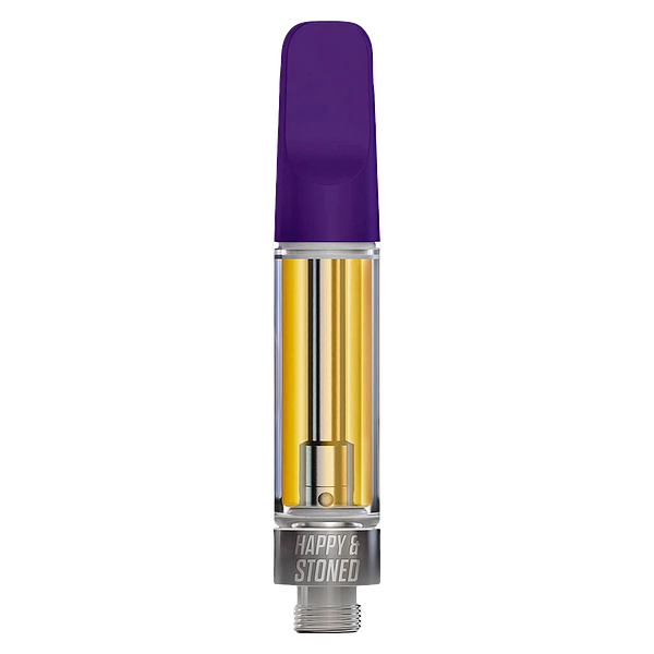 Happy & Stoned - Groovy Grape Blast Disty + Diamond Vape 510 Thread Cartridge