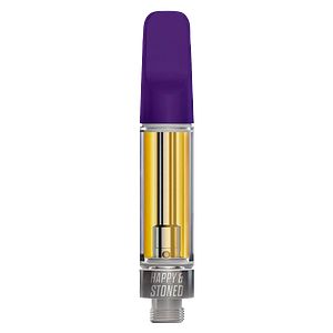 Happy & Stoned - Groovy Grape Blast Disty + Diamond Vape 510 Thread Cartridge
