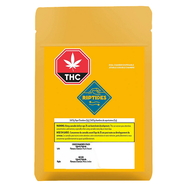 Riptides - Liquid Diamond Peach x Melon Dual AIO - VP