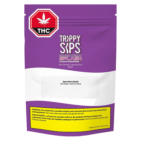 Trippy Sips - Space Berry Splash Liquid Diamond - All-in-One