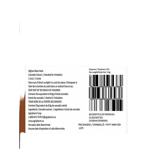 STHASH BOX - Afghan Black Hash