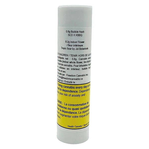 INVADER - Fuze - Live Bubble Hash Pipe Infused Pre-Roll