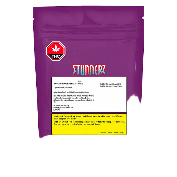 Stunnerz - Grape Blitz Milled