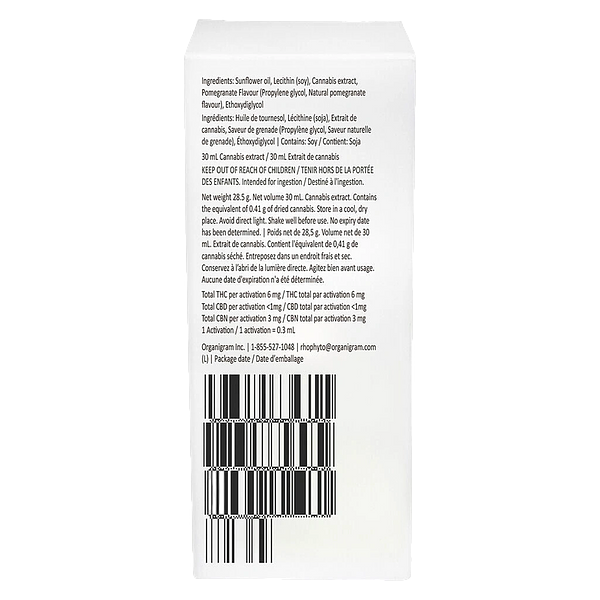 RHO Phyto - Micro Drop Night 20:10 THC CBN