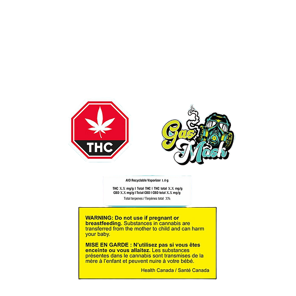 OP - Gas Mask Disposable Vape