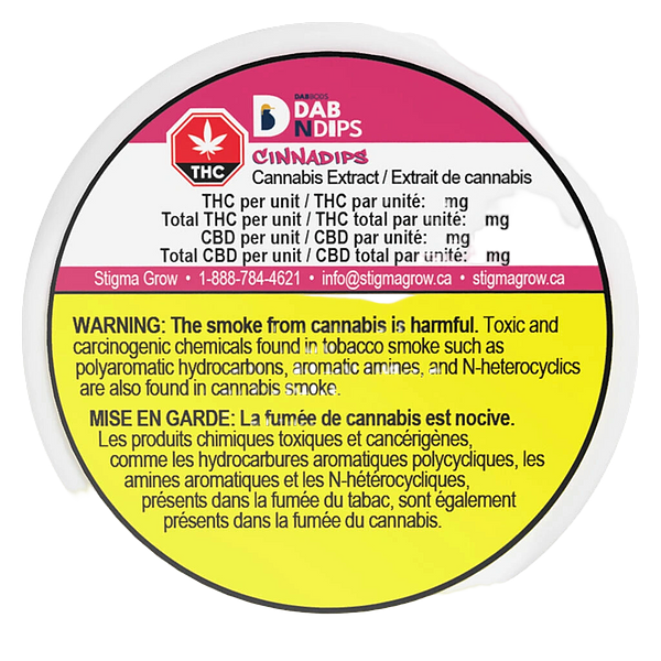 Dab Bods - Dab N Dips Cinnadips