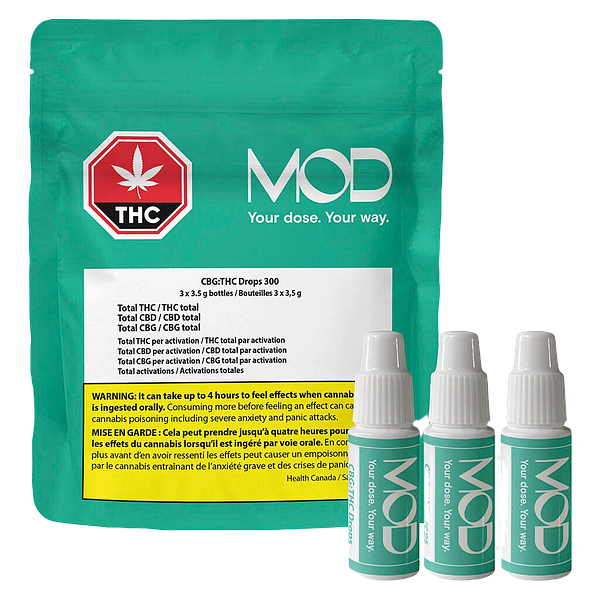 MOD - Cbg:Thc Drops 300