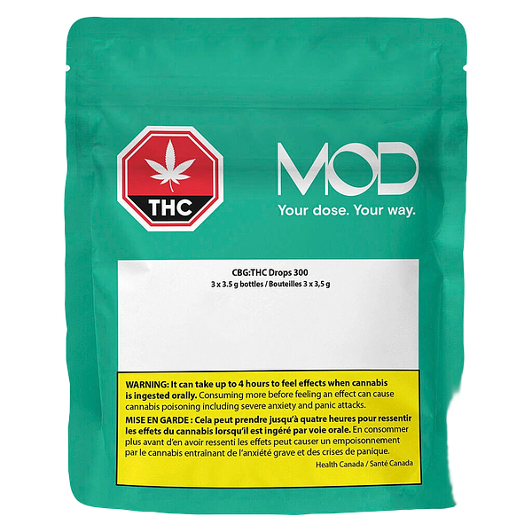 MOD - Cbg:Thc Drops 300