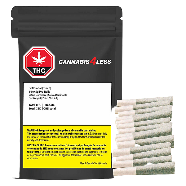 Cannabis 4 Less - Rotating Pre Roll