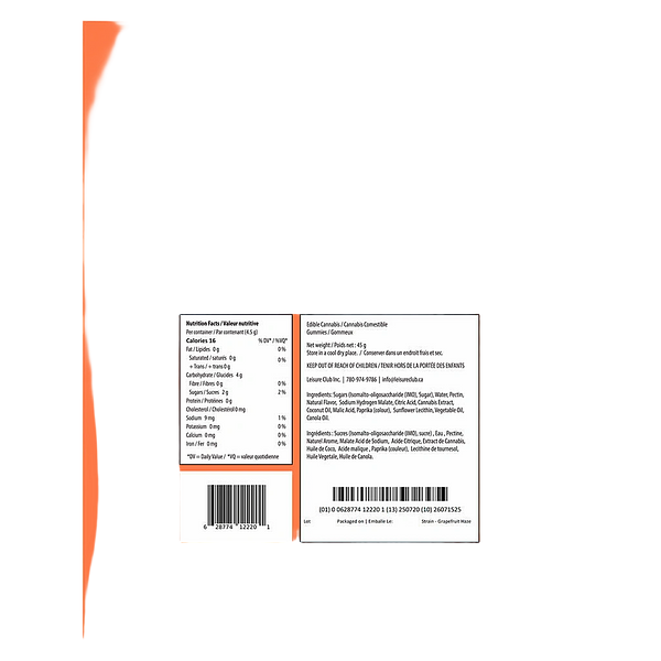 Leisure Club - Tangerine Splash Live Rosin Vip Sativa Multi Pack