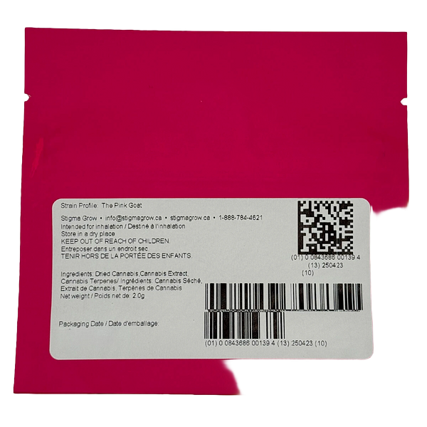 Dab Bods - Pink Goat Resin Infused Milled Flower