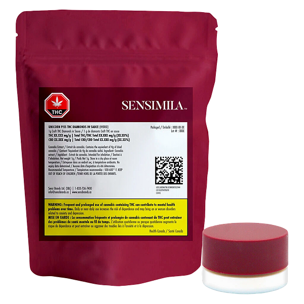 Sensimila - Unicorn Piss Thc Diamonds In Sauce