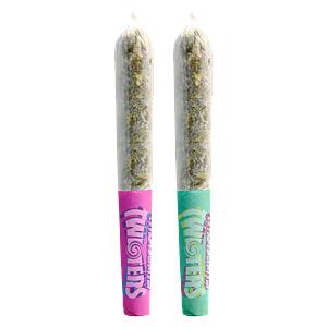 RIZZLERS - Twisters - Rainbow Booty + Bubba Bomb Infused Pre Roll