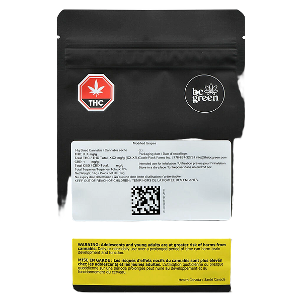 BC Green - Modified Grapes