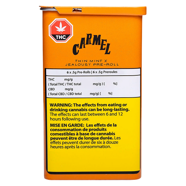 Carmel - Thin Mint x Jealousy Pre-Rolls