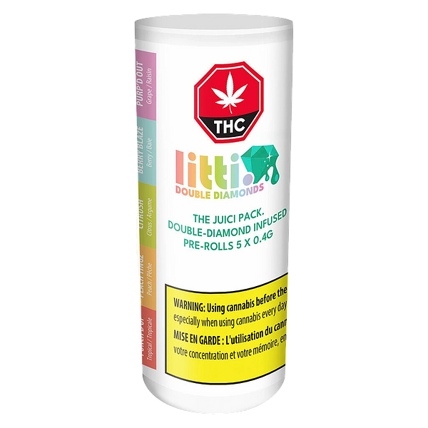 LITTI. - The Juici Pack Double Diamond Infused Pre-Roll