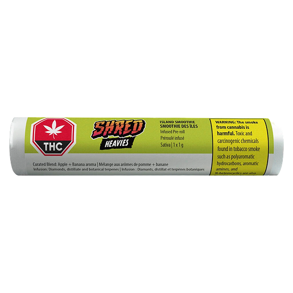 SHRED X Heavies - Island Smoothie Heavies Diamond & Disty Infused Pre-Roll