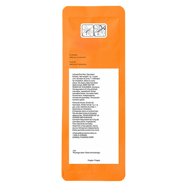 Carmel - Cndy Gas Face X Masterpiece Ceramic Tip Infused Pre Roll