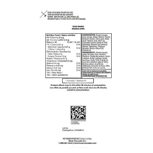 Glenn's - No.21 Distillate Delta 9 - Sour Mango