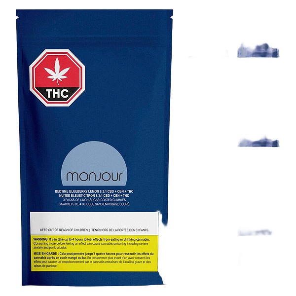 Monjour - CBN Bedtime Blueberry Lemon Multi-Pack