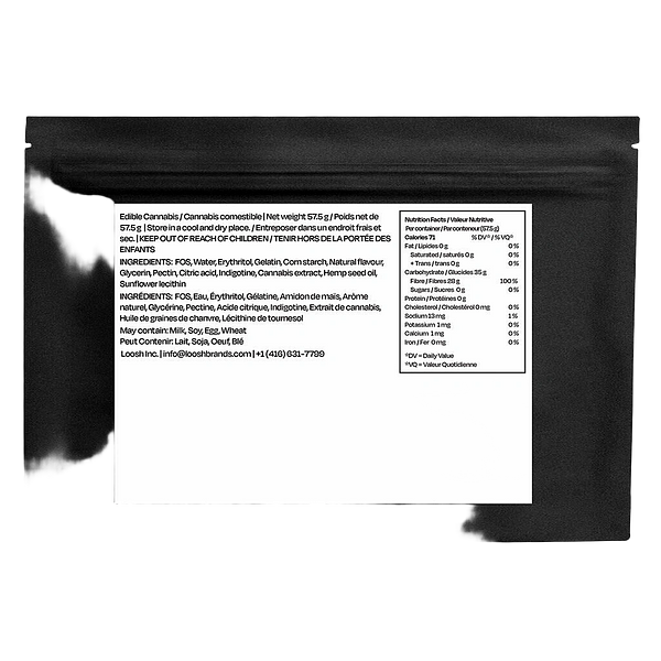 Queen of Bud - THC+CBN Blue Topaz Crystal Gummies (Blue Raspberry)