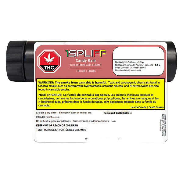 1Spliff - Candy Rain Pre-Roll