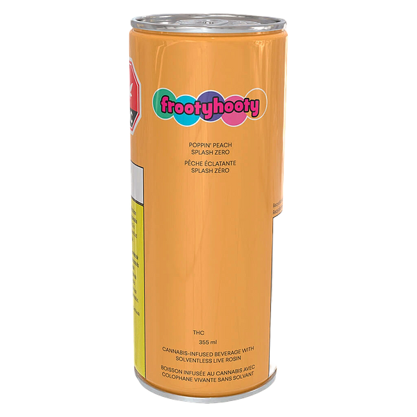 Frootyhooty - Poppin Peach Splash Zero