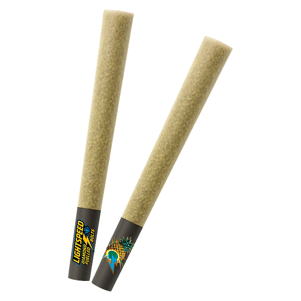 Lightspeed - Pineapple Surge Diamond Fuelled Bolts Infused Pre Roll
