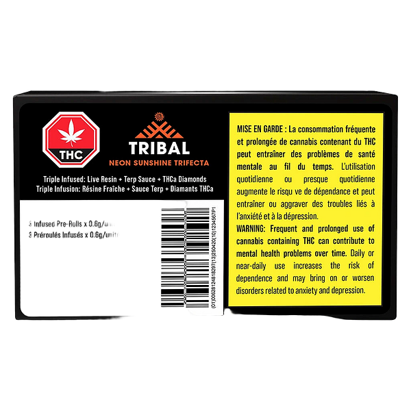 Tribal - Neon Sunshine Trifecta Infused Pre Roll